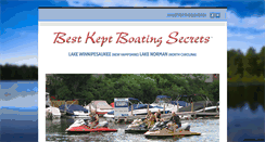 Desktop Screenshot of boatingsecrets.net